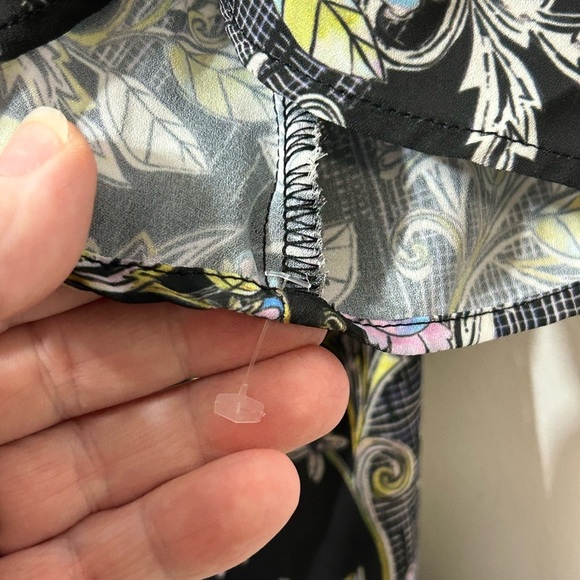 New Without Tag Torrid Harper Georgette Floral Ruched Sleeve Blouse - Picture 10 of 14